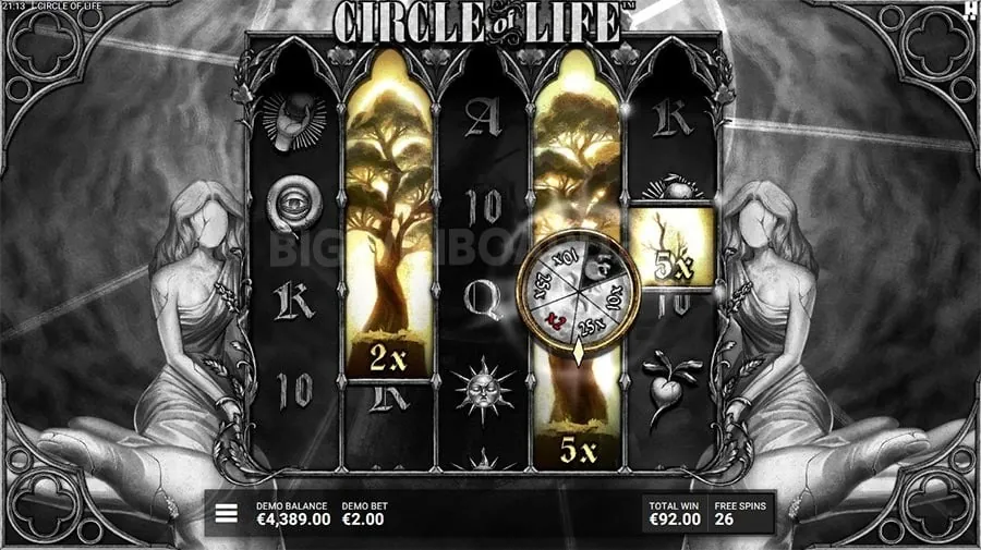 New slot game interface